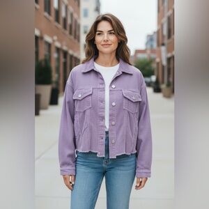 Corduroy Trucker Jacket EUC Size L